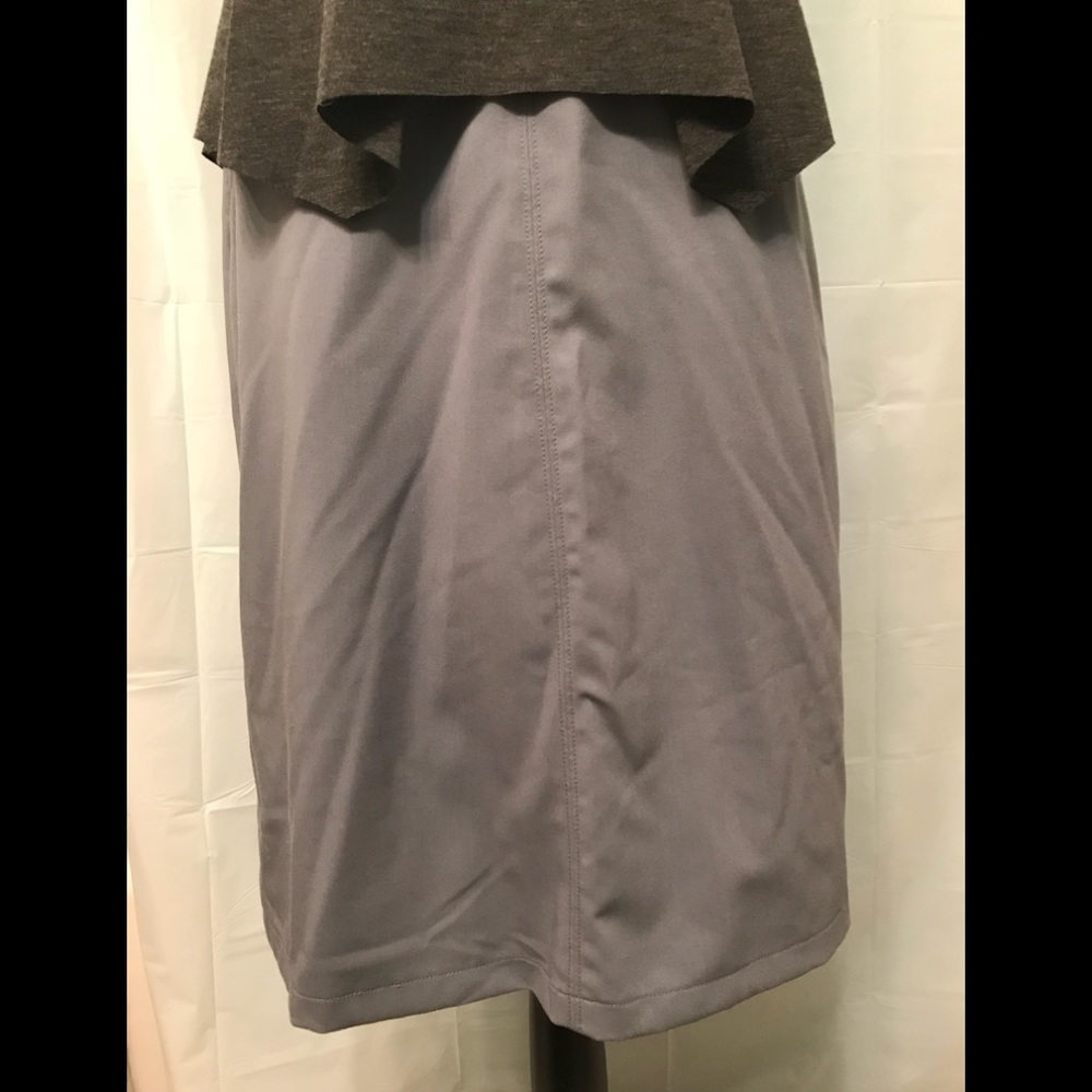 Rafaella unlined gray skirt